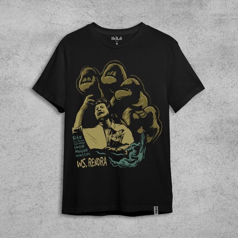 KAOS TOKOH | KAOS WS RENDRA | KAOS SASTRAWAN | KAOS ILMUWAN