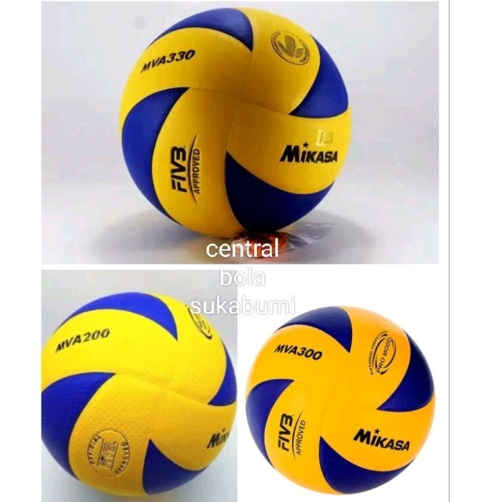 Bola voli original Asli mikasa Seri MVA & SUPERGOLD grade ori /bola volley asli import mode press