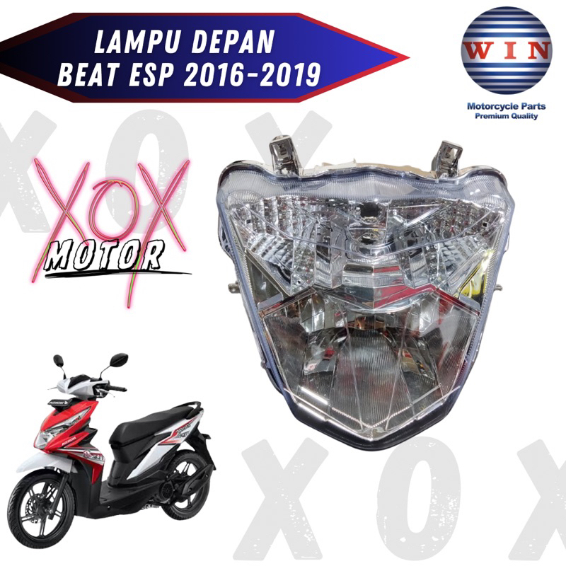 Reflektor Lampu Depan Beat Eco Fi Esp 2016 2017 2018 2019 Win | Lampu Depan Beat Fi Esp 2016