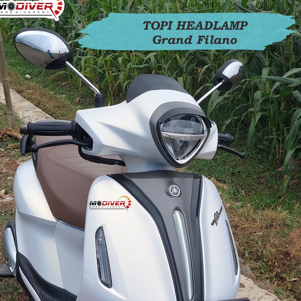 Zow GRAND FILANO  Aksesoris Topi Pet Lampu Kanopi Headlamp