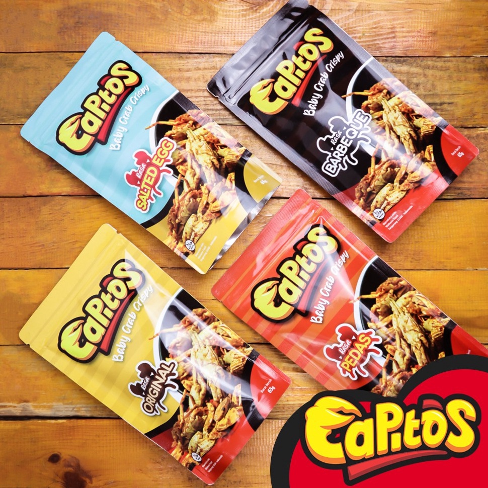 

Terlaku Snack Baby Crab Crispy Capitos Semua Varian 65g RMV