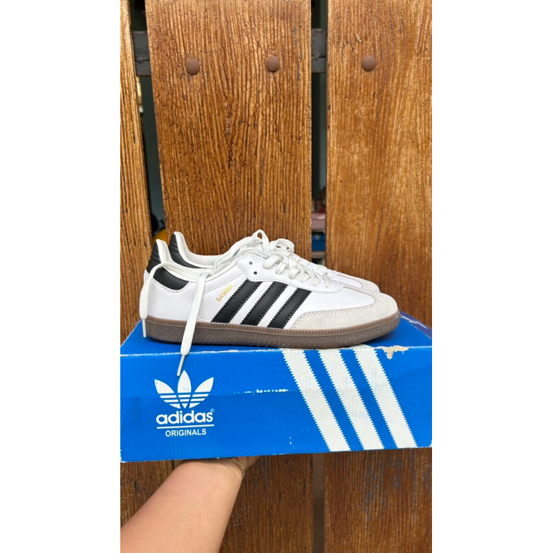 adidas samba second white vegan original