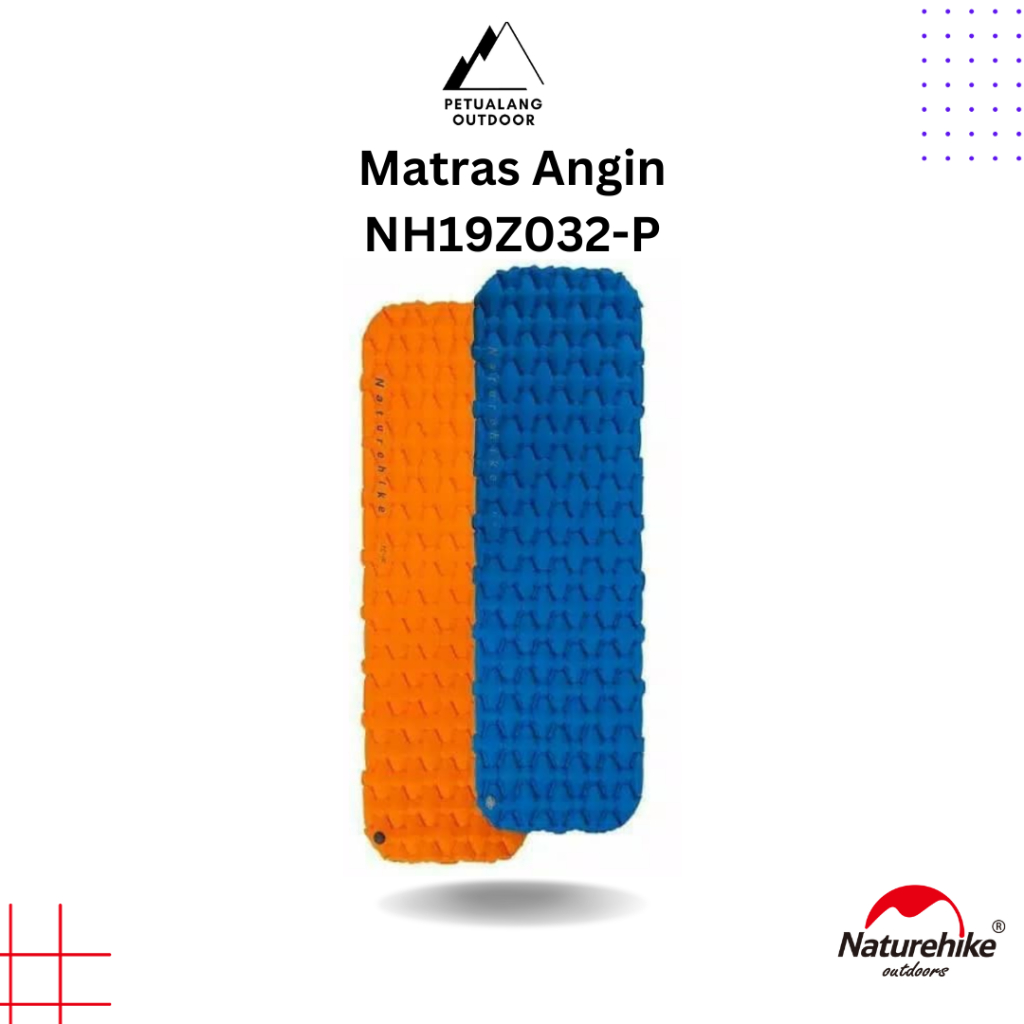 Naturehike NH19Z032-P, NH19Z012-P dan NH19Z001-P Matras Angin Sleeping Pad Waterproof