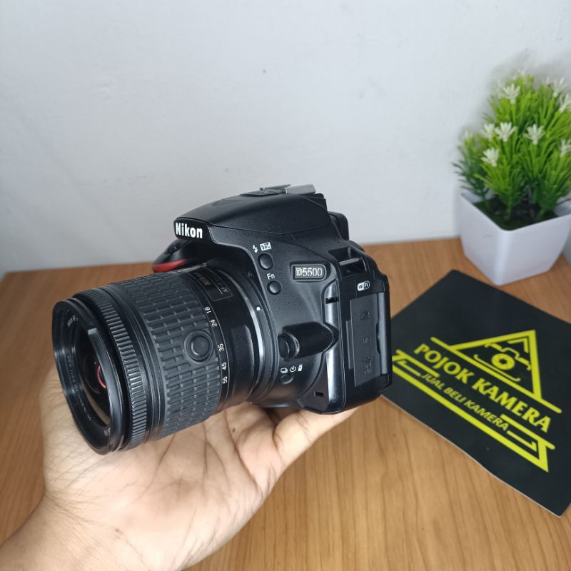 NIKON D5500 LENSA KIT 18-55MM/ DSLR NIKON D5500 TERUMURAH BEKAS