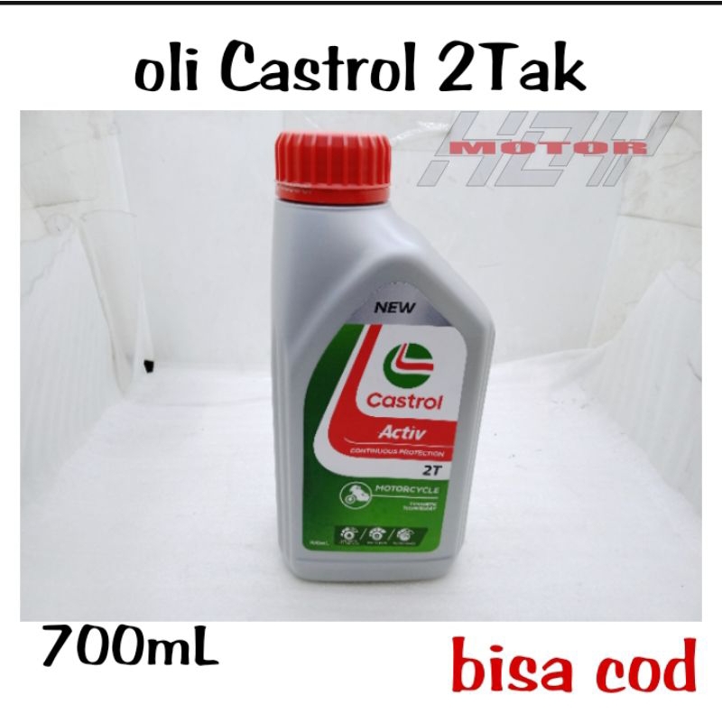 oli mesin motor Castrol Activ 2T 700ml asli no abal abal