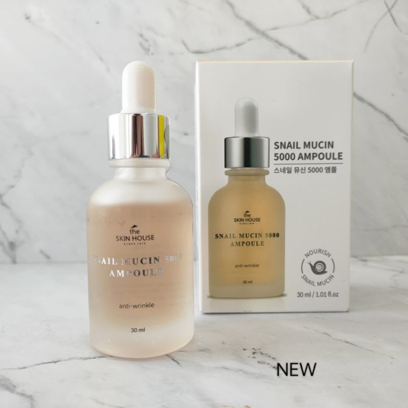 NEW THE SKIN HOUSE Snail Mucin 5000 Ampoule