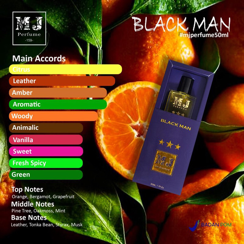 Parfum MAFIA JAKARTA 50ML EAU DE PERFUME “AIGNER BLACK” by MJ PERFUME