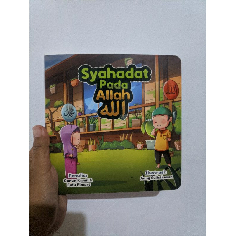 Preloved Buku Syahadat Pada Allah Sakeena Boardbook