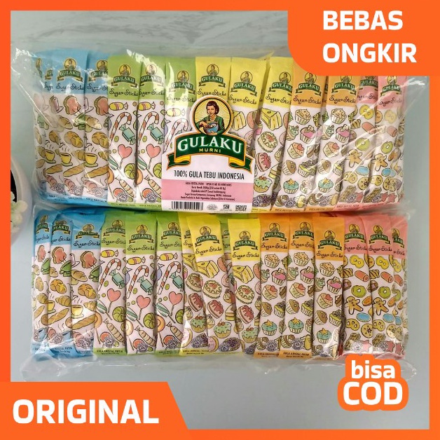 

Murah Gulaku Sticks Gula Stik 25 sachet 8 gr Exp Date April 225 FQ7