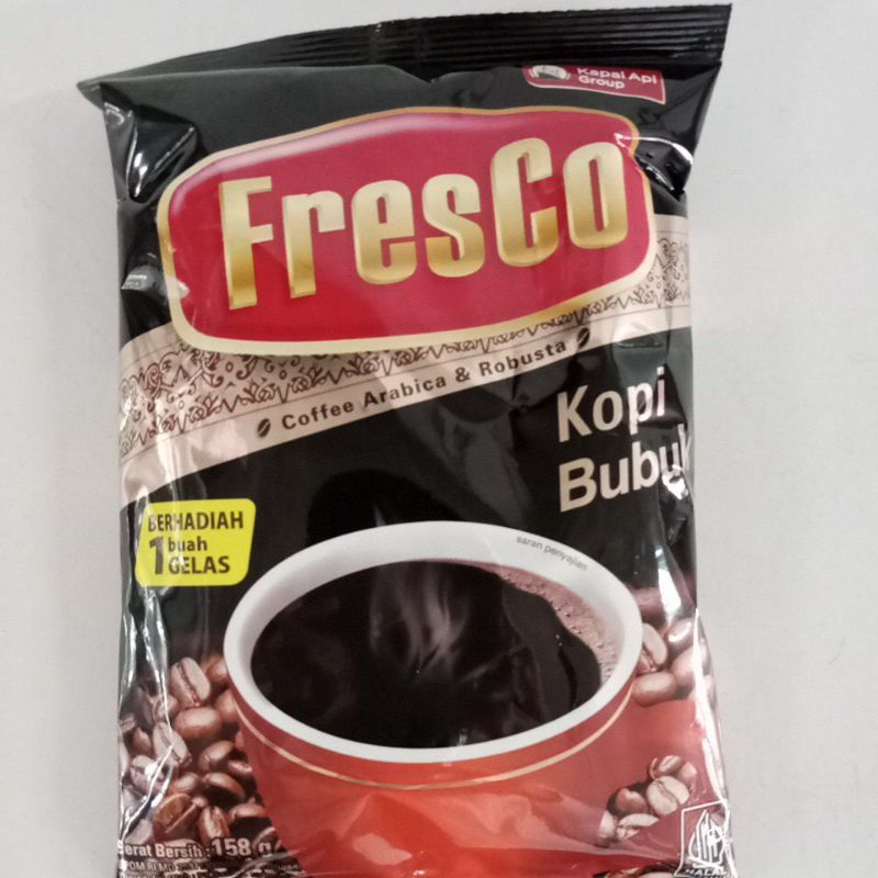 

kopi bubuk fresco 158 gr