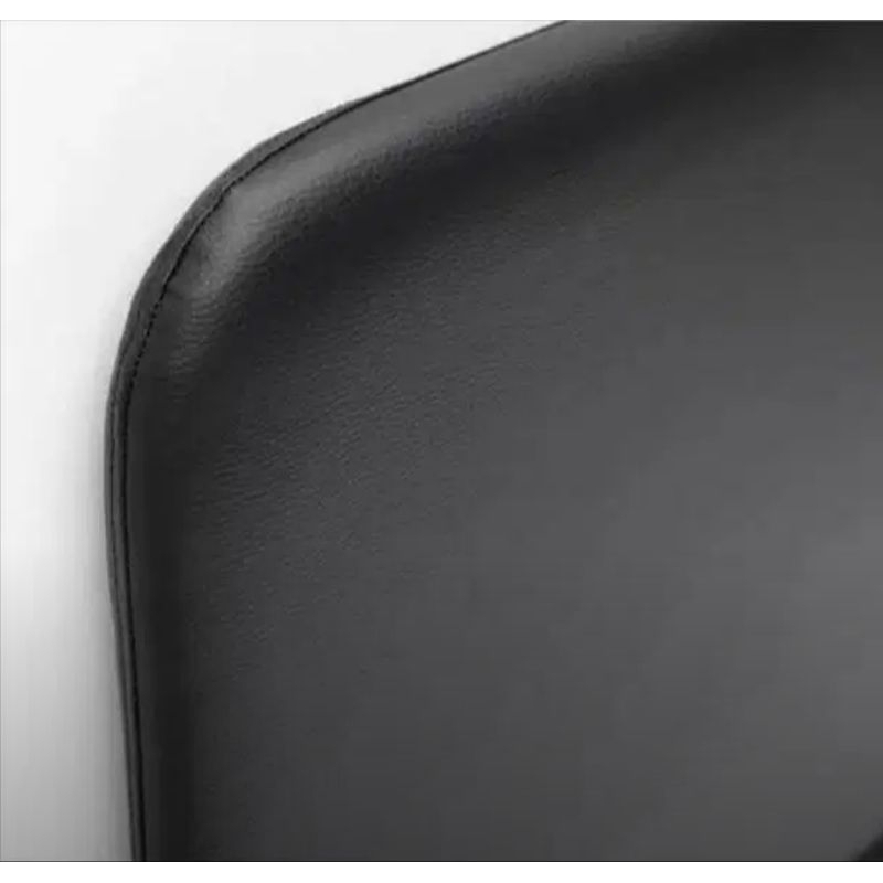 Ranjang SLATTUM IKEA tempat tidur berpelapis, bomstad hitam, 90x200 cm