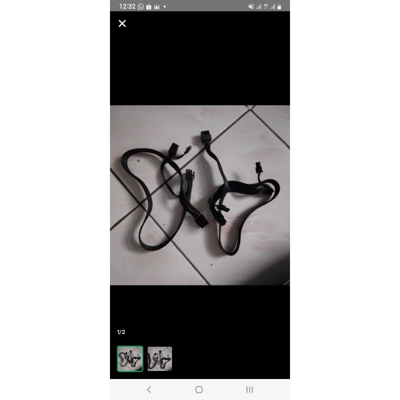 Kabel Modular 8pin to 6+2pin vga