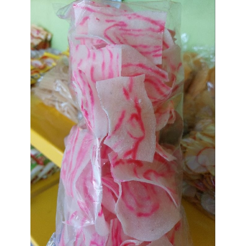 

krupuk telo lorek//opak telo lorek