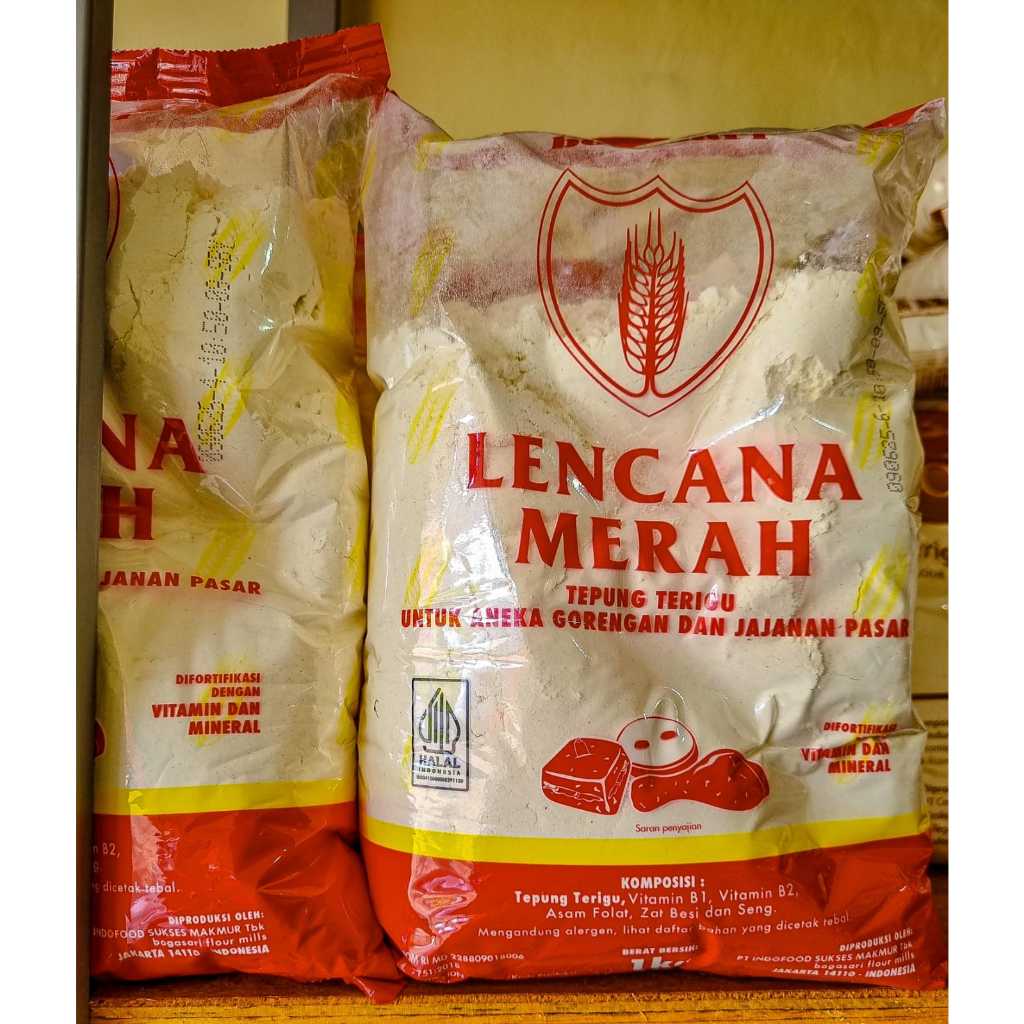 

TEPUNG TERIGU LANCANA MERAH 1KG