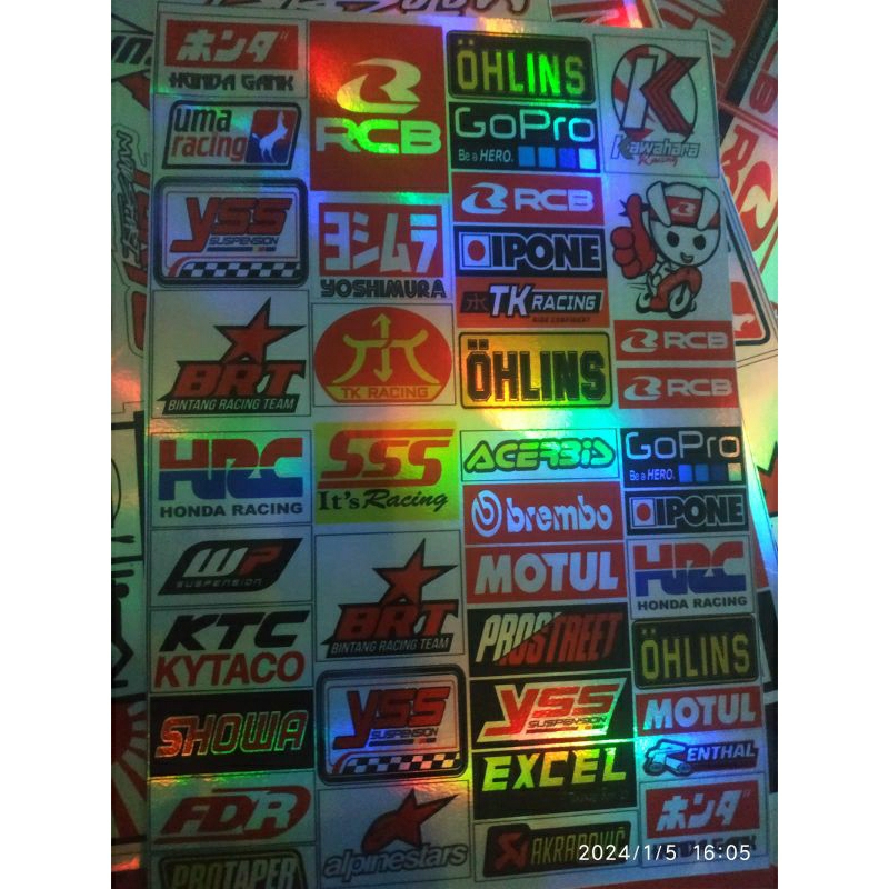 

stiker lembaran murah ekonomis paket usaha isi 50 lembar