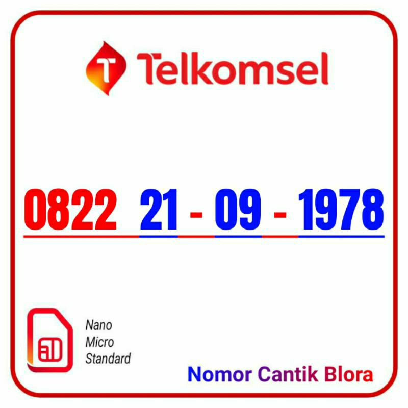 Nomor Cantik Telkomsel Tahun Lahir - Nomor Cantik Simpati Tahun Lahir 0822 2109 1979 1978 1977 1975 