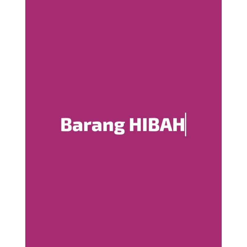 Barang hibah