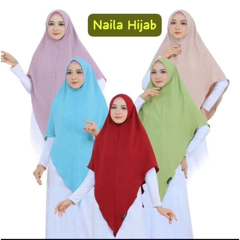 KHIMAR LV JUMBO NON PET TANPA TALI CRINKLE AIRFLOW / KHIMAR LV JUMBO CRINCKLE AIRFLOW