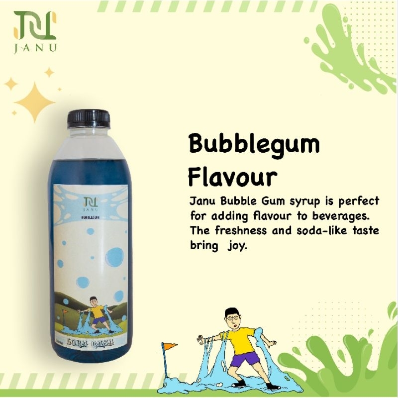 

Bubble Gum Syrup/Sirup Permen Karet 1080ml