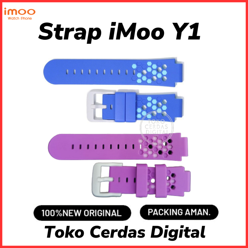 Strap Imoo Series Z & Y Tali Jam Tangan Anak Z1 , Z2 , Z5 , Z6 , Y1 100% ORI