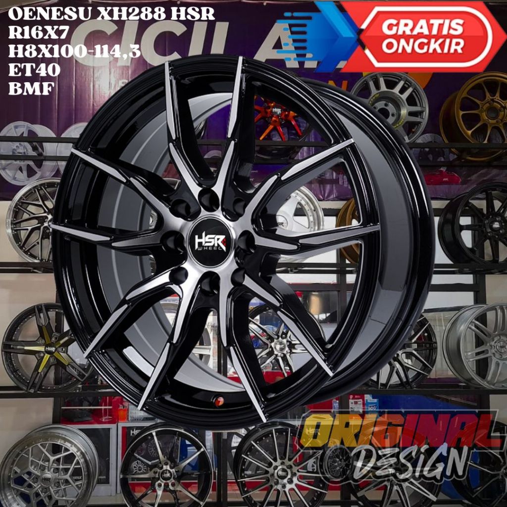 Velg Mobil Ring 16 HSR OENESU R16 BISA UNTUK RAIZE ROCKY AVANZA XENIA