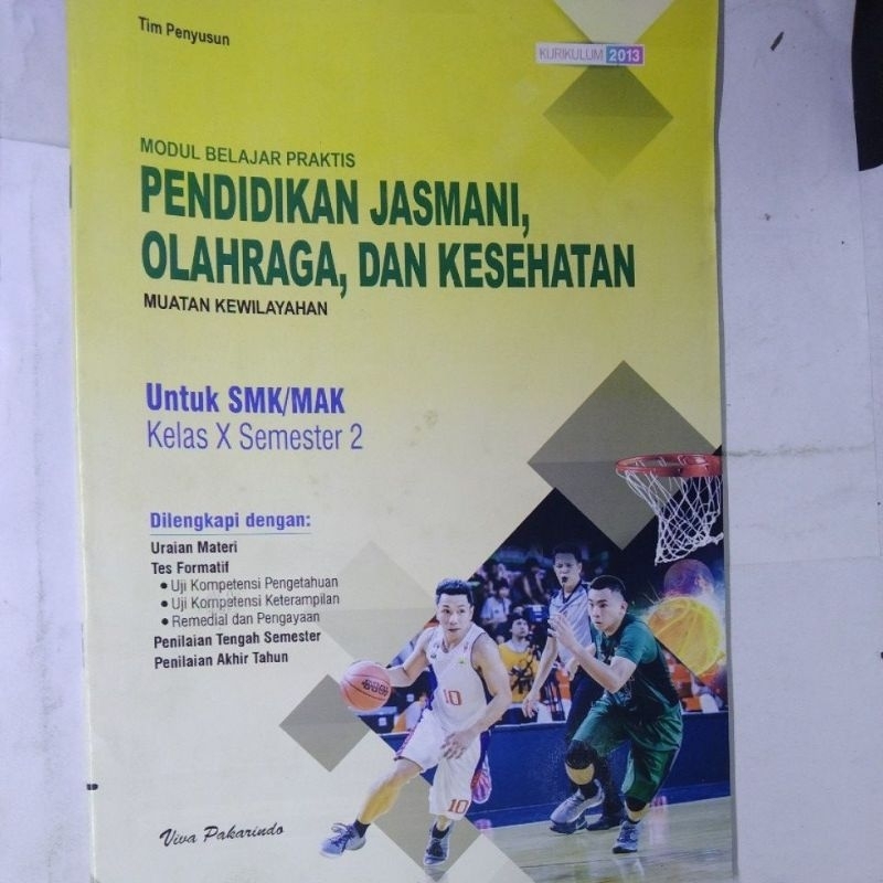 LKS SMK- PENJASKES PJOK KELAS 10 SEMESTER 2  K13