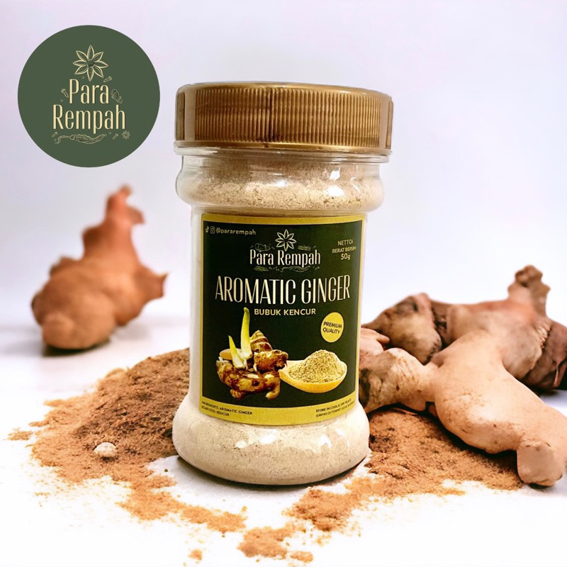 

Kencur Bubuk / Aromatic Ginger Powder - Para Rempah Bumbu Dapur Kualitas Premium Quality Pararempah