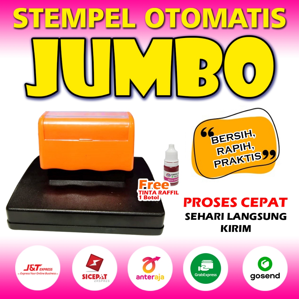 

Stempel Jumbo / Kardus / Kertas / Paperbag