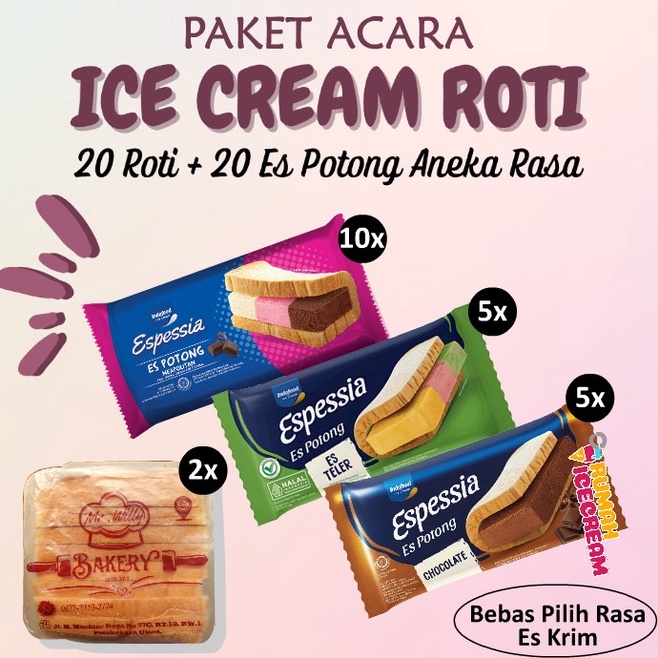 

YYGN3975 STAR Paket Acara Ice Cream Potong Espessia 2 porsi