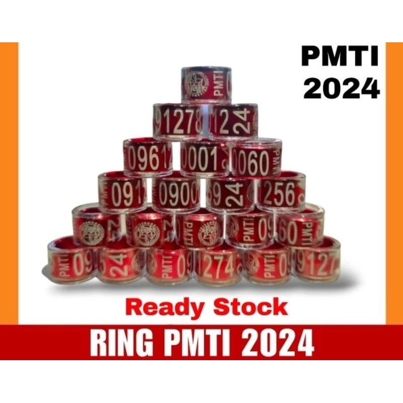 RING BURUNG PMTI PUSAT 2024 100% ASLI MERPATI TINGGI KOLONG MEJA