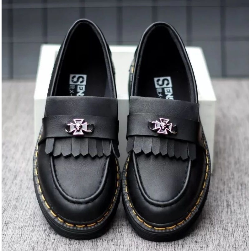 Sepatu Docmart Pria Dokmar Hitam Original