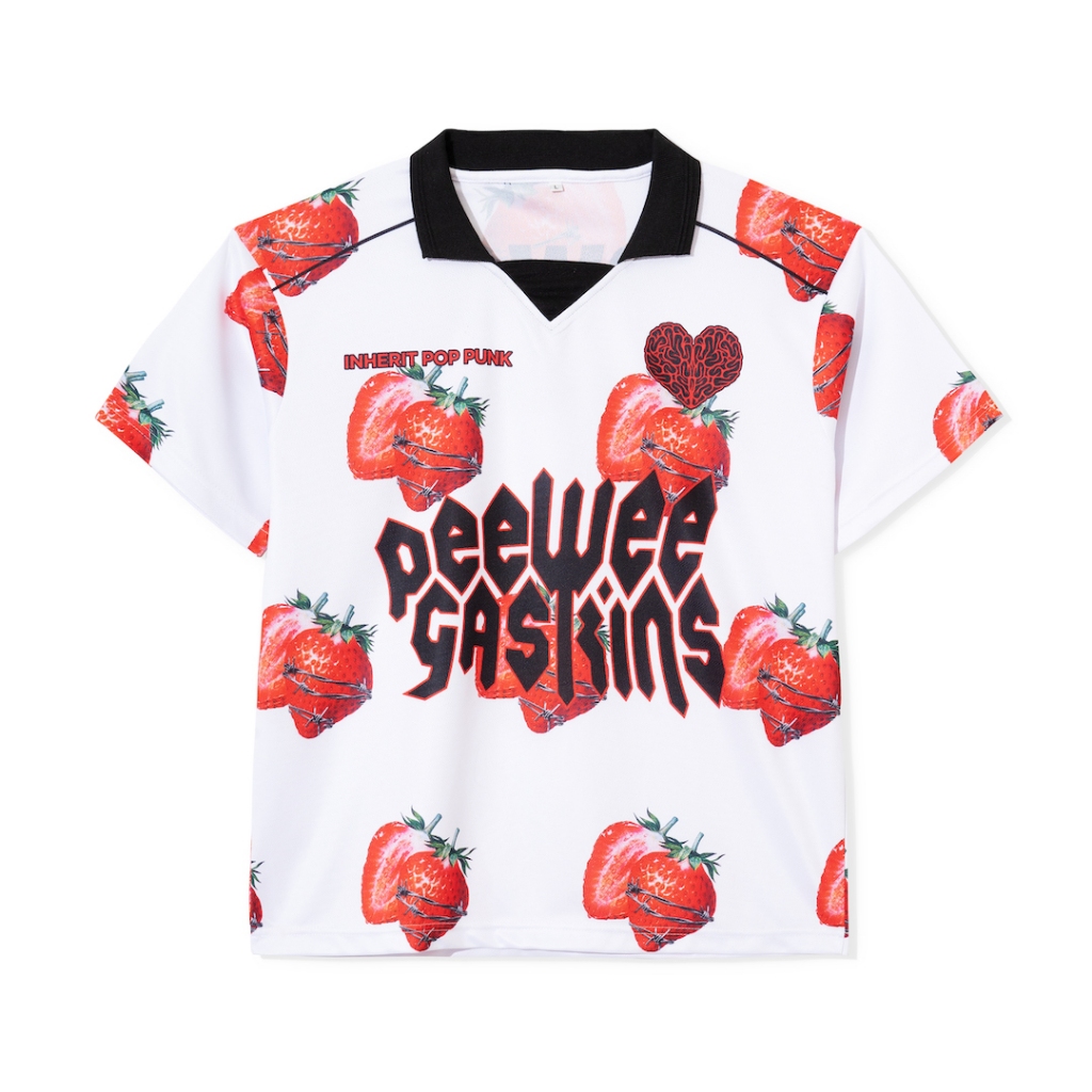 Pee Wee Gaskins - Strawberry Wire Jersey (Tanpa Custom Nama)