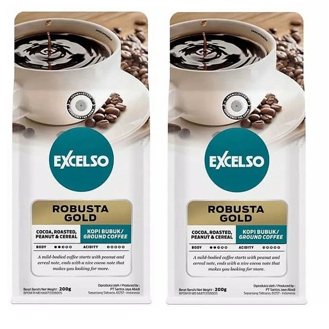 

FSLB671 Terbaru Excelso Kopi Robusta Gold 2 gr x 2