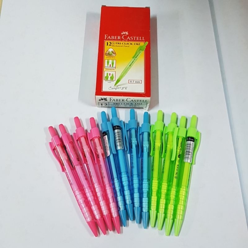 

Pensil Mekanik Faber Castell TRI CLICK 0,5