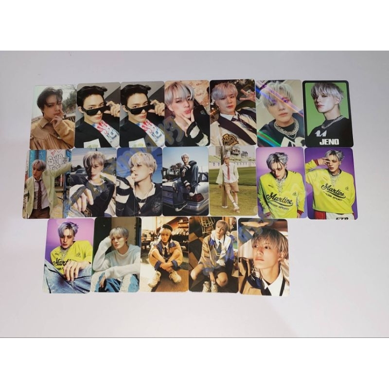 Photocard Nct Jeno hot sauce chilling agent hello future pc pb istj ekstrovert pc qr istj pob makest