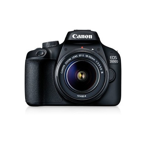 100% Original &amp; Baru Kamera Canon Digital Camera EOS 3000D with lens 18-55mm DC III Black