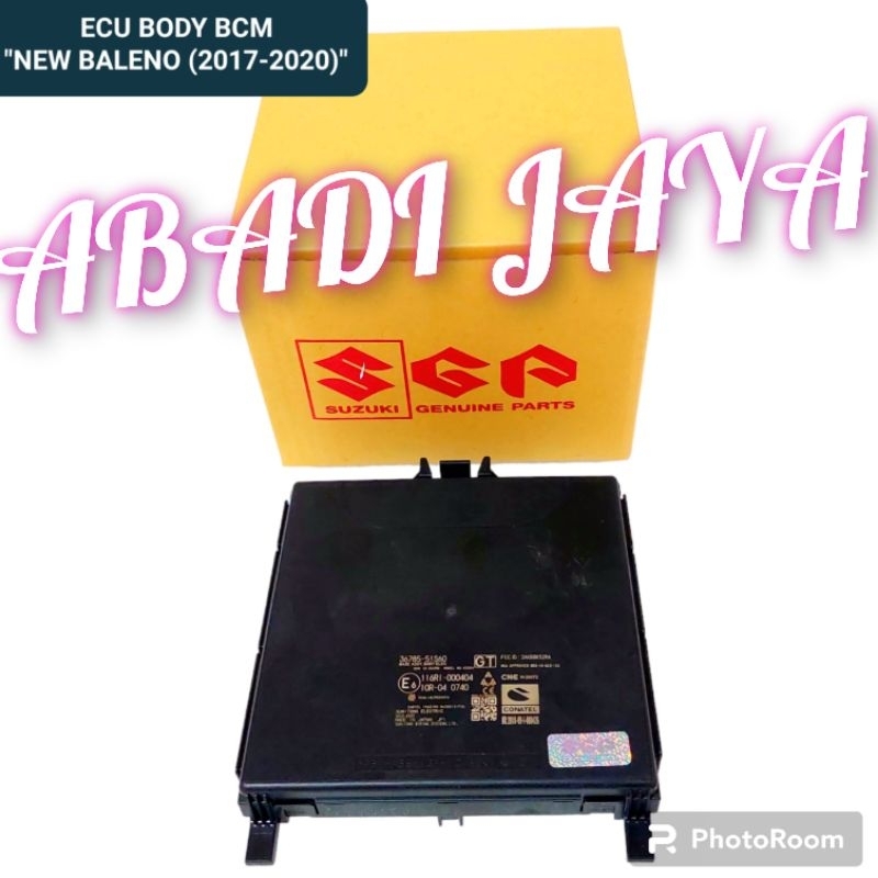 ECU BODY BCM SUZUKI NEW BALENO 2017-2020 ORIGINAL 36785-51S60