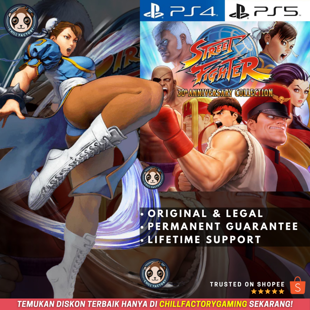 Street Fighter 30Th Anniversary Collection PS4 PS5