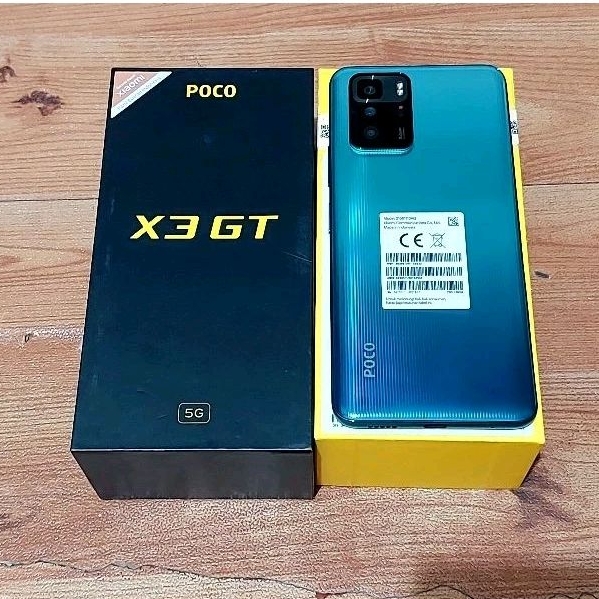 XIAOMI POCO X3 GT 8/128 SECOND MULUS FULLSET ACC LENGKAP ORIGINAL