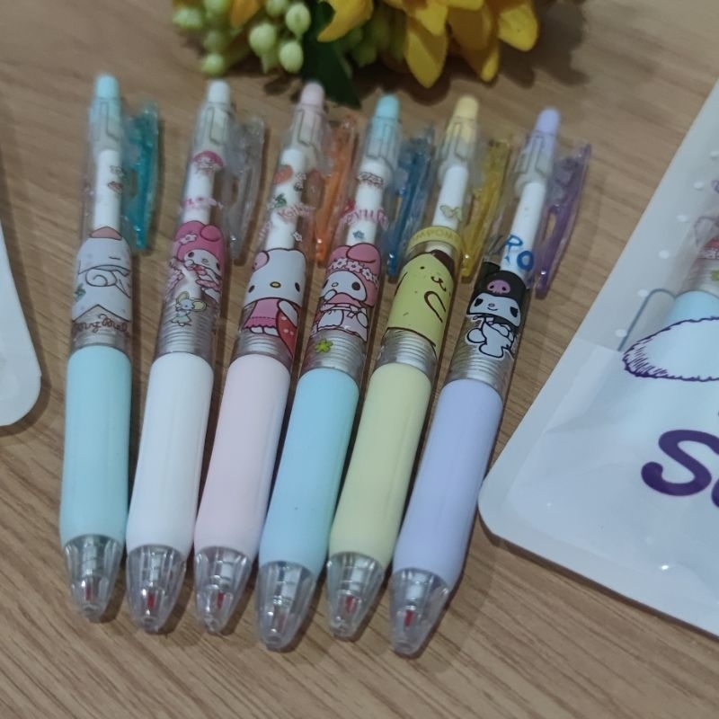 

Pulpen Gel Cinnamoroll - Ballpoint Gel Mekanik 0,5 mm - Pulpen Karakter Lucu