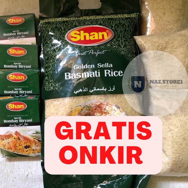 

CMGS4198 1111 Promo Paket Nasi Biryani Beras Basmati 1Kg 1 Kotak Bumbu Nasi Biryani