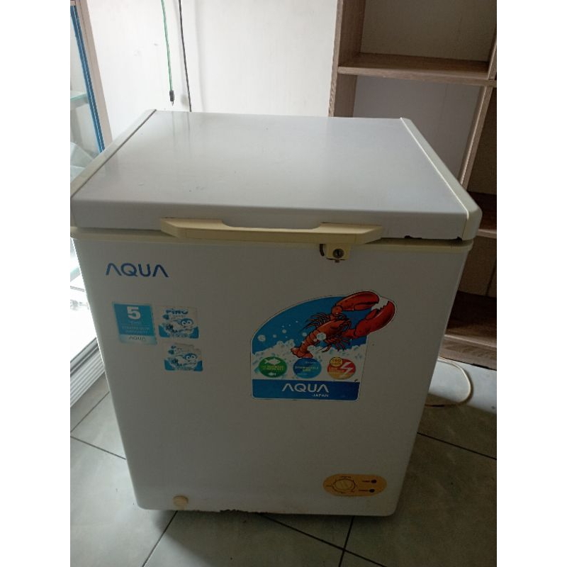 FREEZER BOX FROZEN FOOD AQUA 100W 100Liter Second