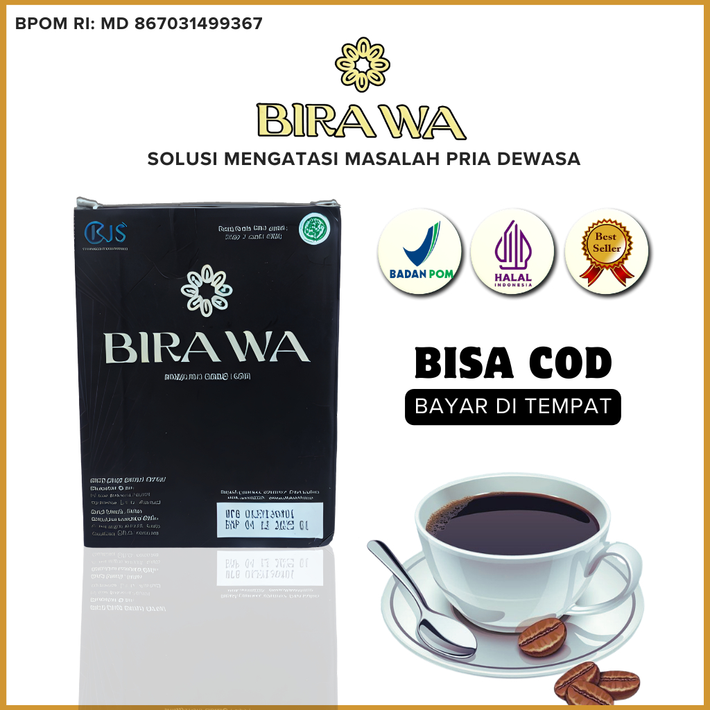

Minuman Kopi BIRAWA Obat Kuat Tahan Lama Solusi Ejakulasi Dini Pria Original BPOM Isi 7 Sachet KOPI untuk stamina pria kuat tahan lama