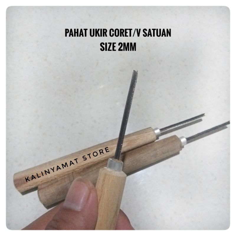 PAHAT UKIR CORET/V SATUAN SIZE 2MM