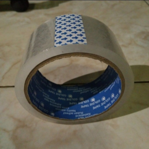 

Lakban Goldie 45mm 2 inch x 72 yard BENING / COKLAT - Putih Limited