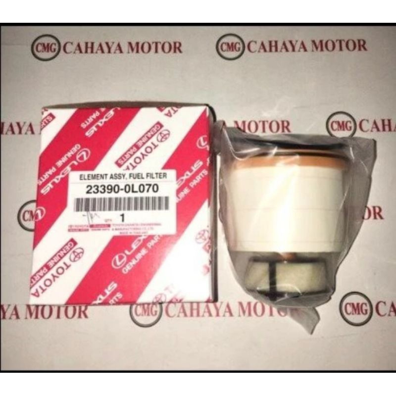 filter solar fuel filter fortuner vrz innova reborn hilux original