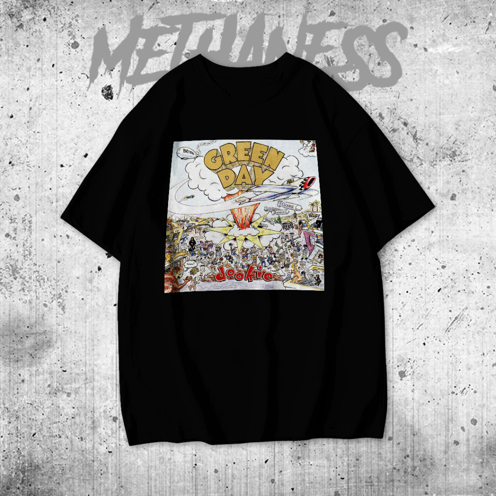 KAOS BAND GREEN DAY / KAOS TSHIRT BAND GREEN DAY DOOKIE