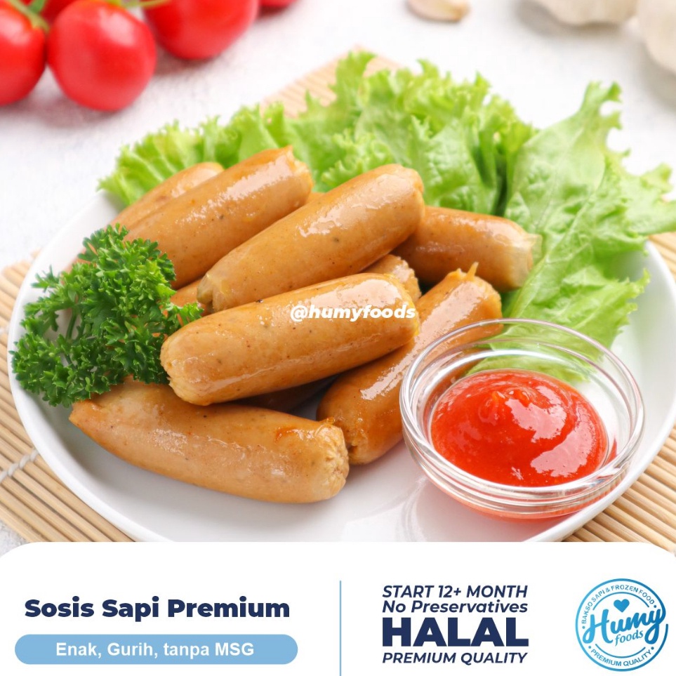 

VNJT2957 Free Ongkir SOSIS AYAM SAPI MPASI Mini homemade NO MSG no pengawet halal