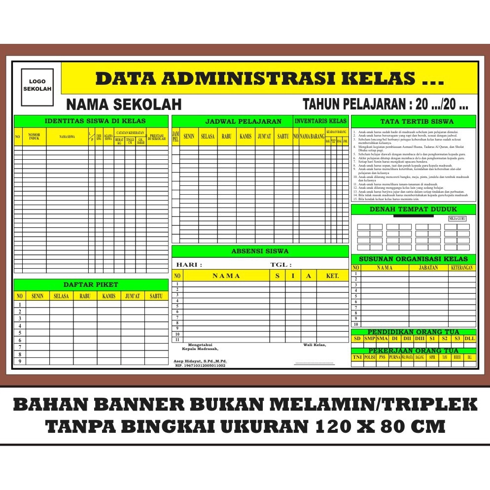 

Barang Pilihan Papan Administrasi Kelas dan Bank Kelas Murah 65