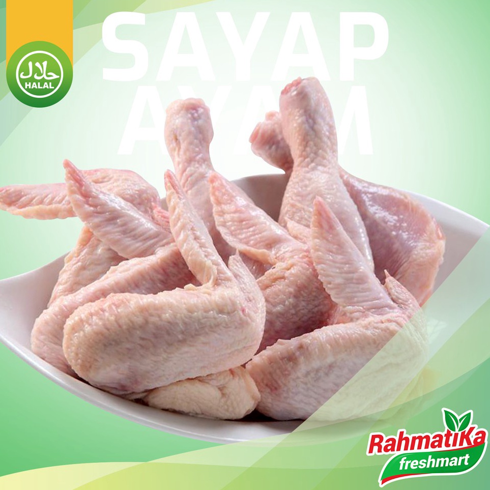 

RLGG8432 XG34448 Sayap Ayam Segar Chicken Wings Fresh 1 Kg Ayam Segar